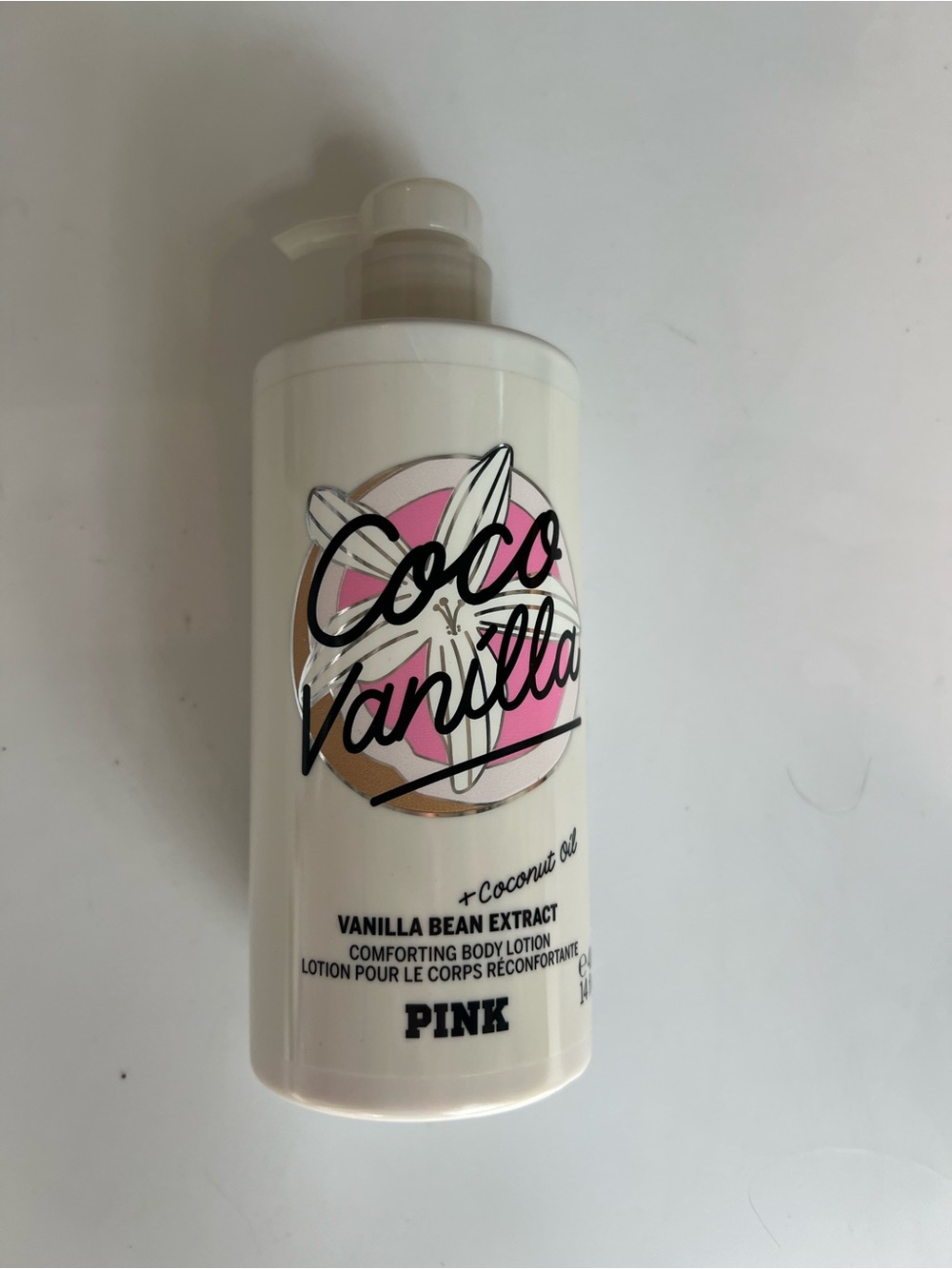 Victoria's Secret White & Pink Vanilla Body Lotion